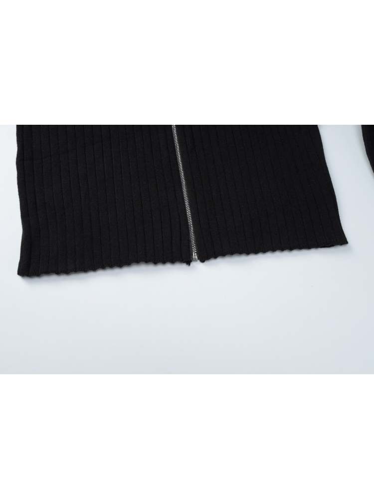 Midnight Motion Colorblock Zipper Top - TayDiane