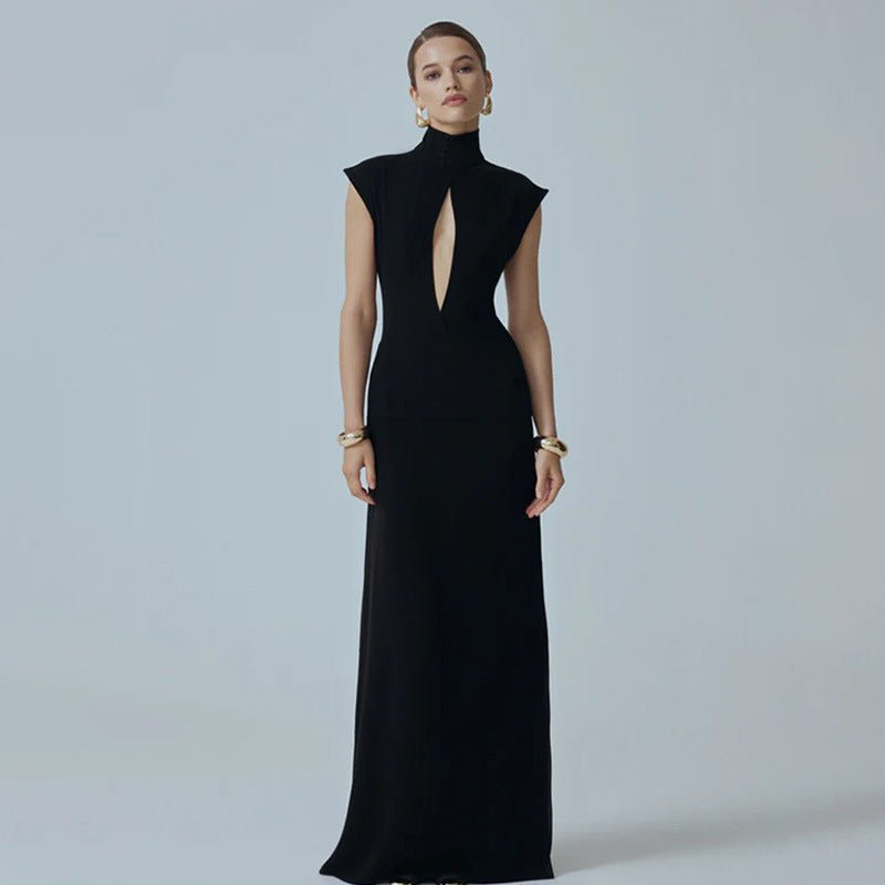 Moonlit Affair Lace-Back Maxi Dress - Taydiane
