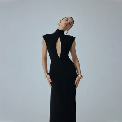 Moonlit Affair Lace-Back Maxi Dress - Taydiane