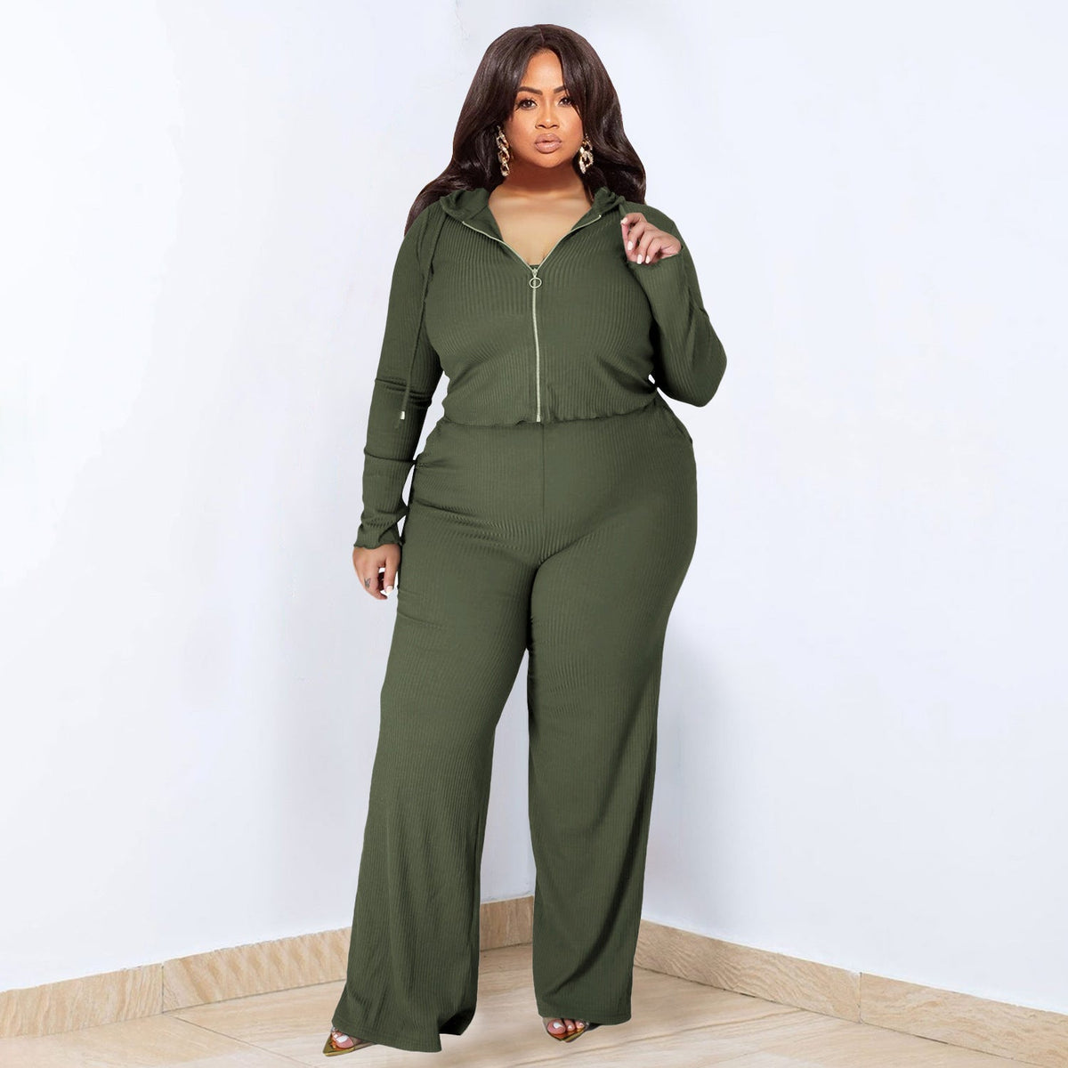 Off-Duty Chic Three-Piece Set - Taydiane
