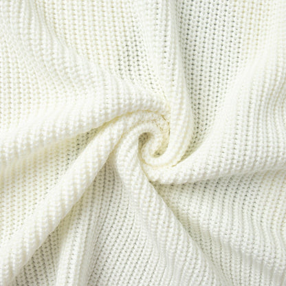 Open - Back Chunky Turtleneck Sweater - TayDiane