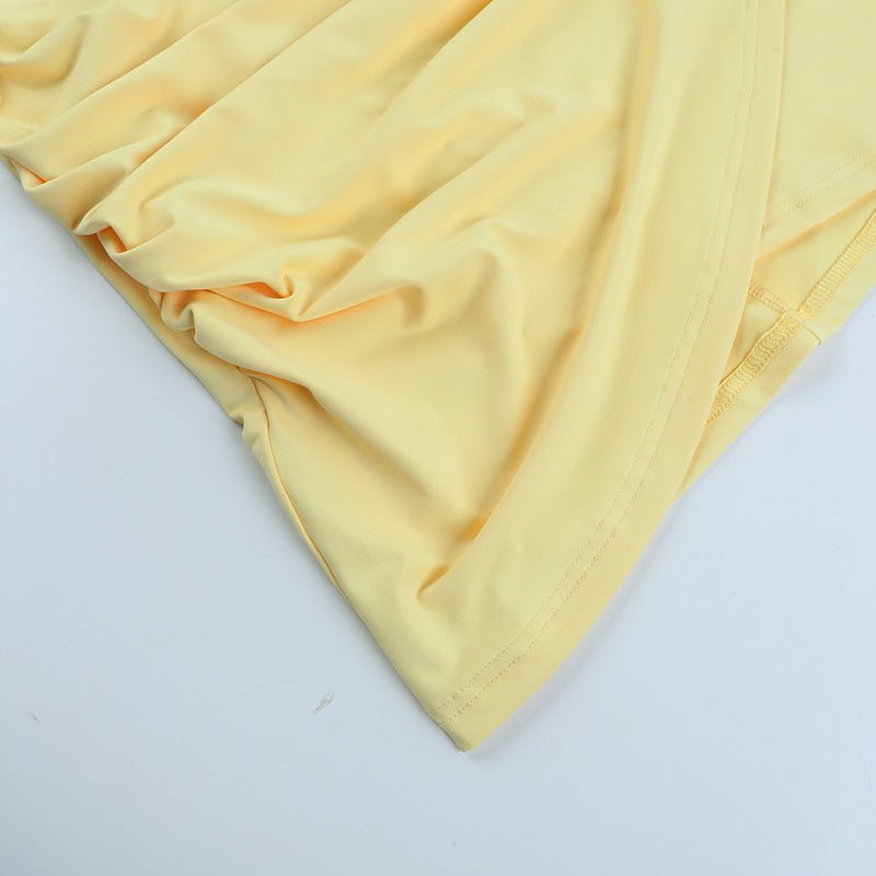 Power Play Plunge Mini Dress - Daring & Chic - TayDiane