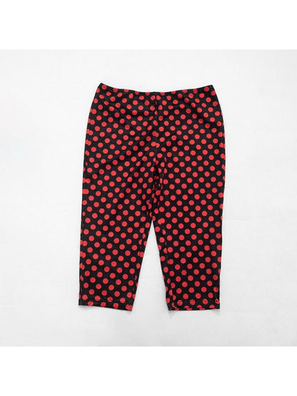 Retro Glam Polka Dot Capri 3 - Piece Set - Taydiane