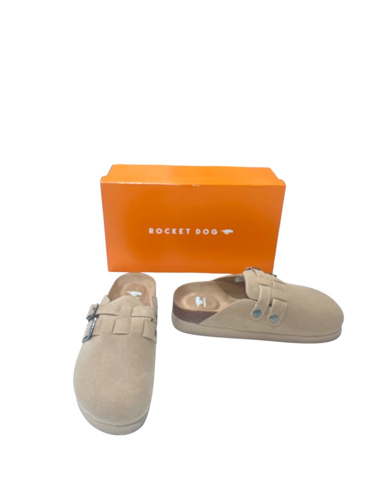 Rocket Dog Women's Abel Plus Clog Slipper - Taupe - Taydiane