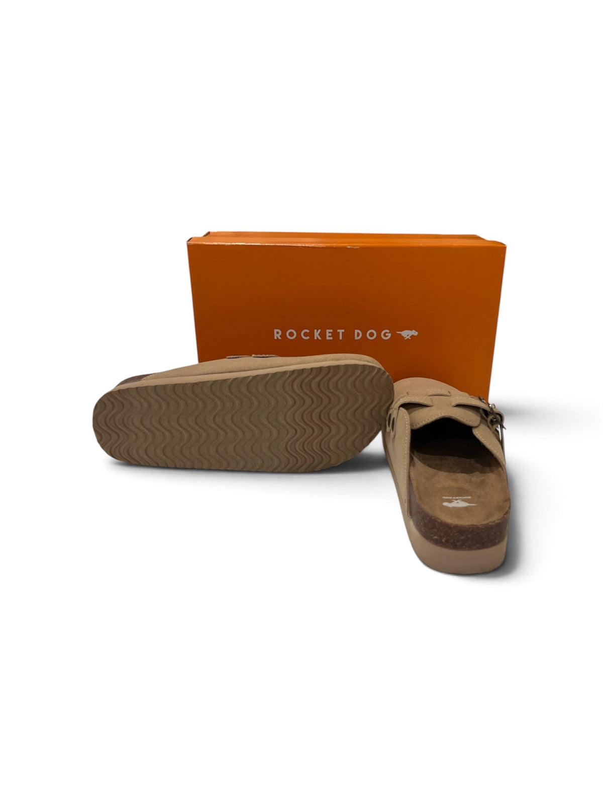 Rocket Dog Women's Abel Plus Clog Slipper - Taupe - Taydiane