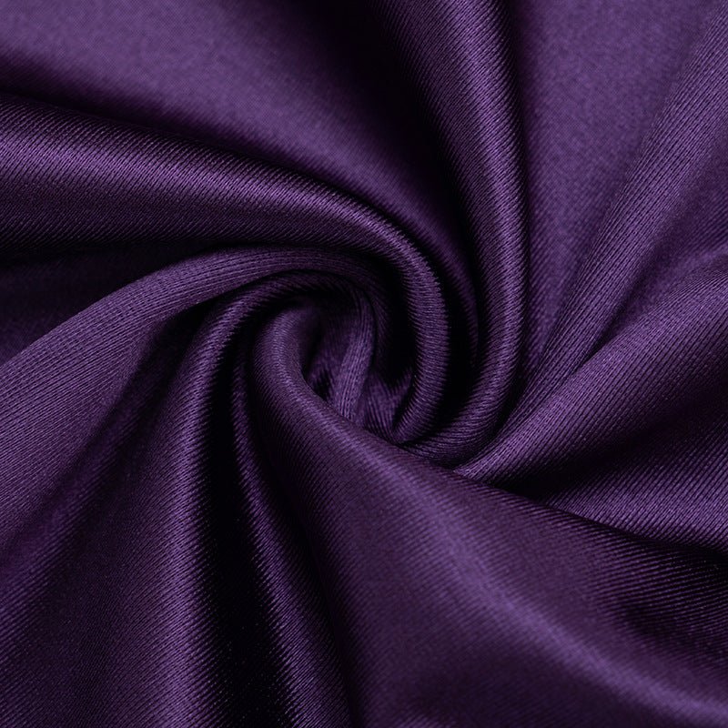 Royal Draped Batwing Mini Dress - TayDiane