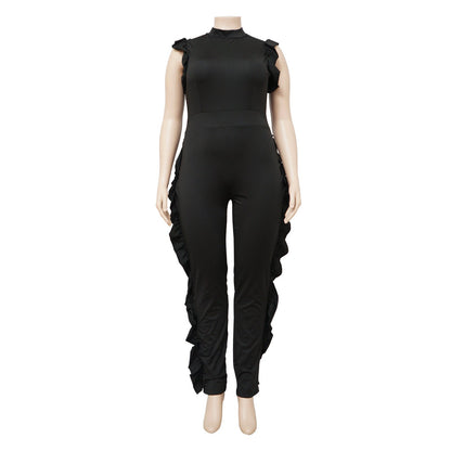 Ruffle Confidence Jumpsuit - TayDiane