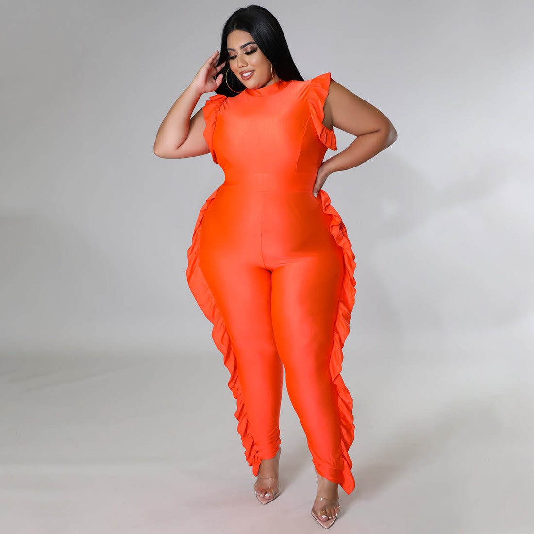 Ruffle Confidence Jumpsuit - TayDiane