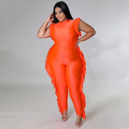 Ruffle Confidence Jumpsuit - TayDiane