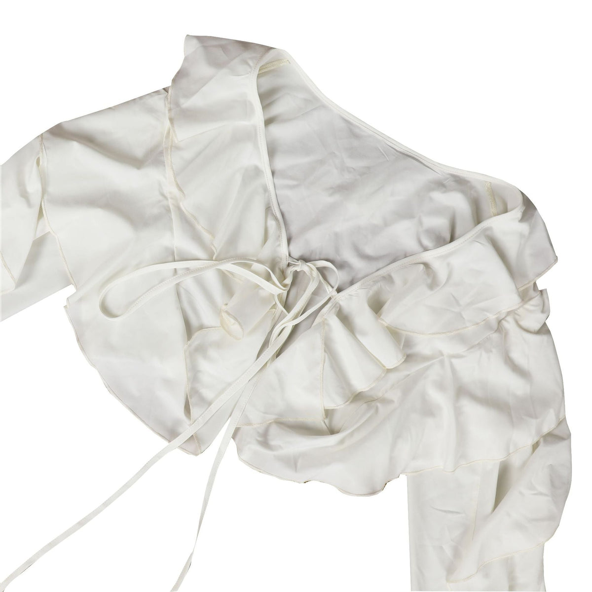 Ruffle Rendezvous Two-Piece Pants Set - Taydiane