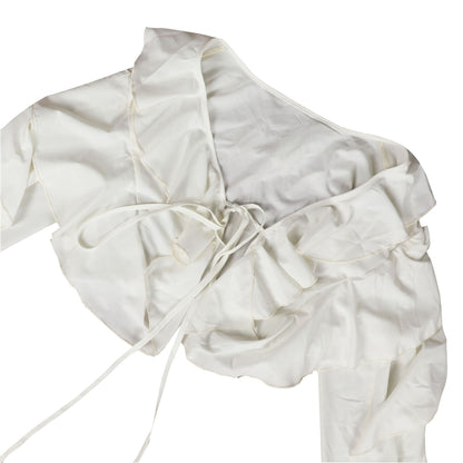 Ruffle Rendezvous Two-Piece Pants Set - Taydiane