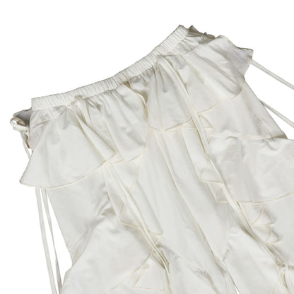 Ruffle Rendezvous Two-Piece Pants Set - Taydiane
