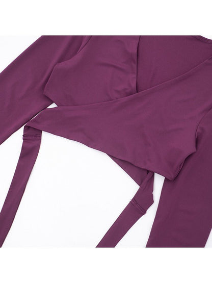 Sculpt Luxe Wrap Knit 2 - Piece Set - TayDiane