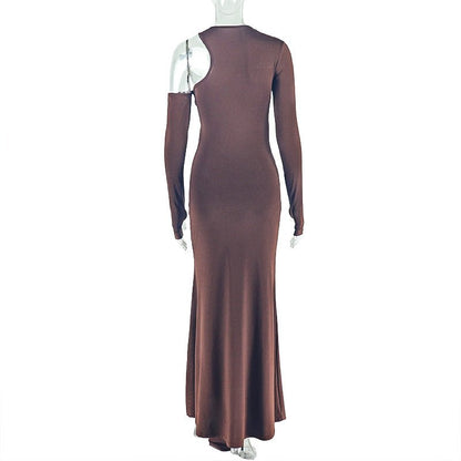 Serving Looks - One Shoulder at A time Maxi Dress - TayDiane