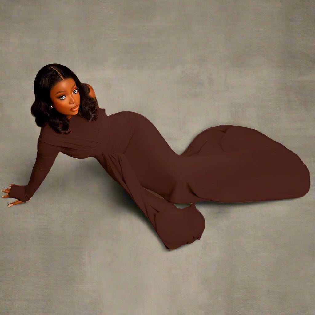 Serving Looks - One Shoulder at A time Maxi Dress - TayDiane