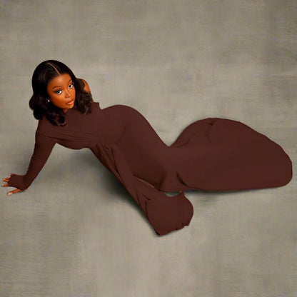 Serving Looks - One Shoulder at A time Maxi Dress - TayDiane