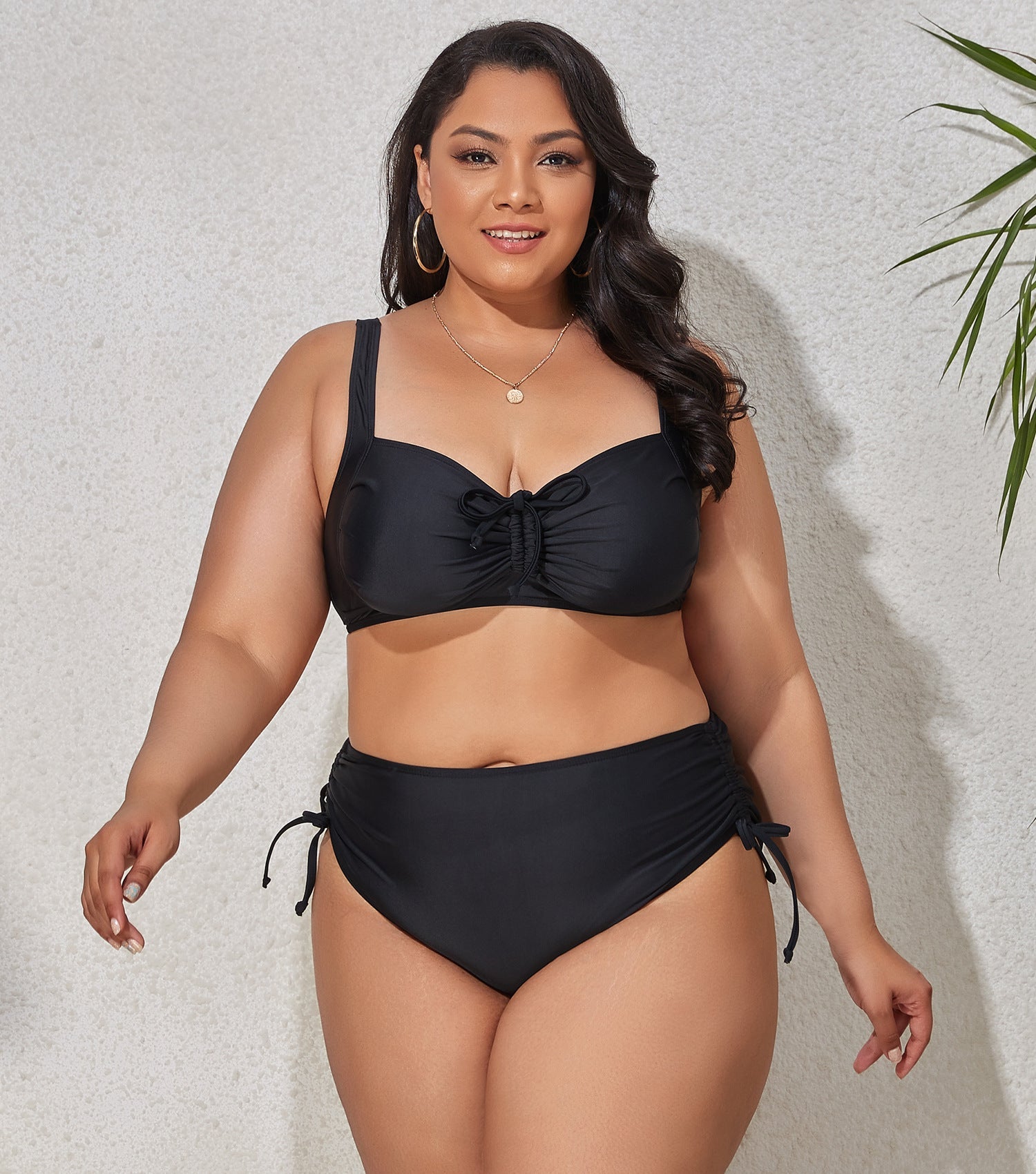 Sexy Curvy Floral Bikini Swimsuit - TayDiane