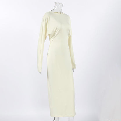 Simply Poised Open-Back Maxi Dress - Taydiane