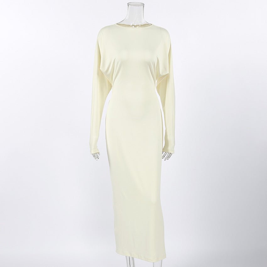 Simply Poised Open-Back Maxi Dress - Taydiane