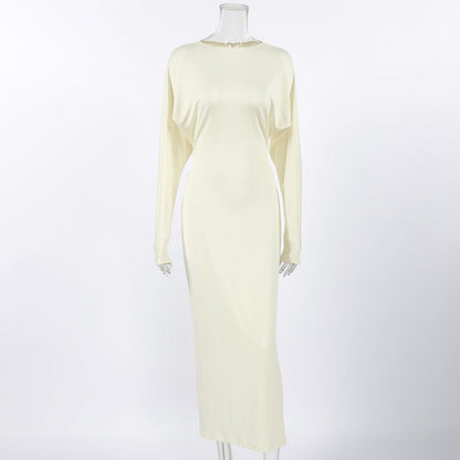 Simply Poised Open-Back Maxi Dress - Taydiane