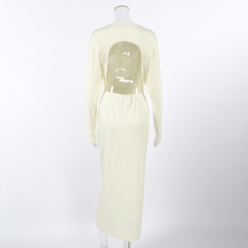 Simply Poised Open-Back Maxi Dress - Taydiane