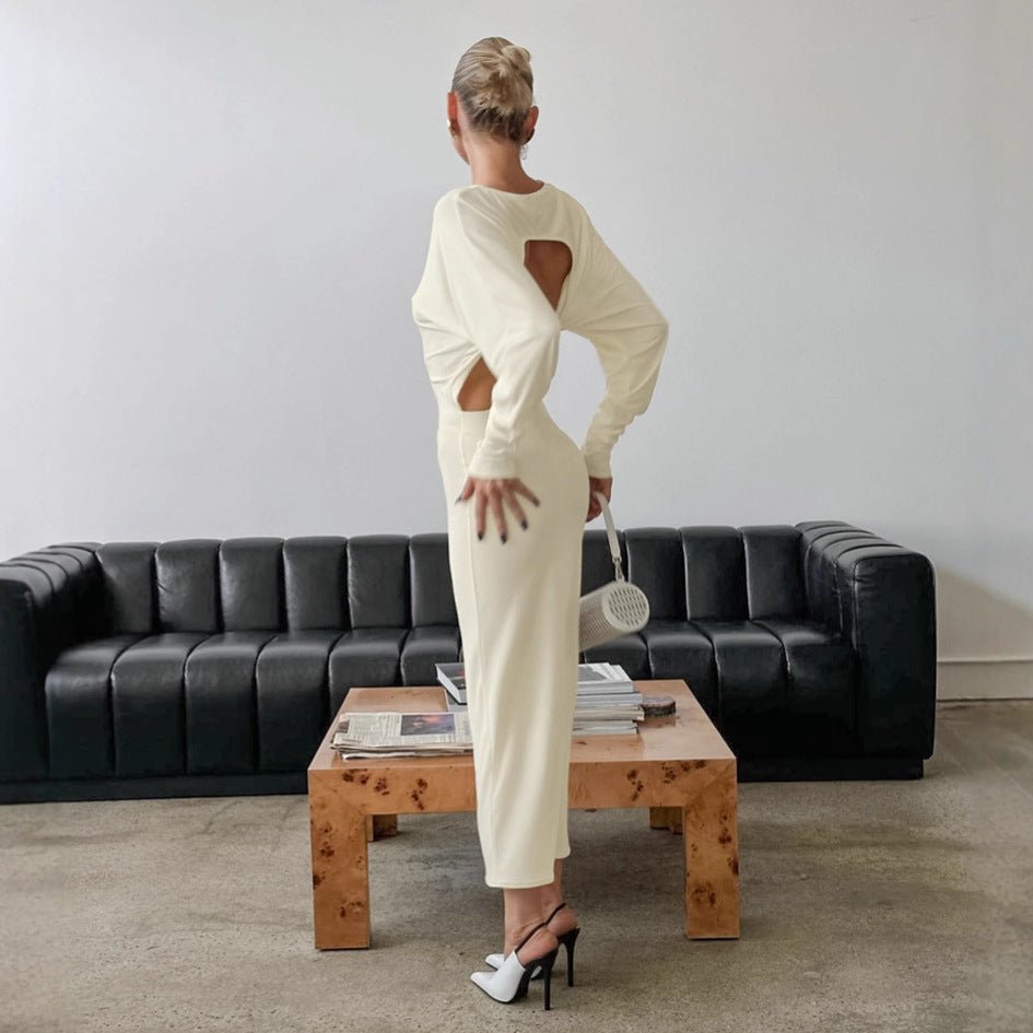 Simply Poised Open-Back Maxi Dress - Taydiane