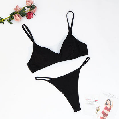 Soft Breathable Underwired Basic Bra Set - TayDiane