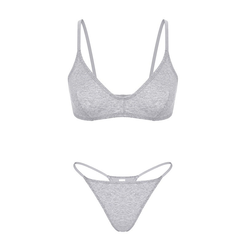 Soft Breathable Underwired Basic Bra Set - TayDiane