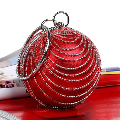 Stardust Orb Rhinestone Clutch - TayDiane