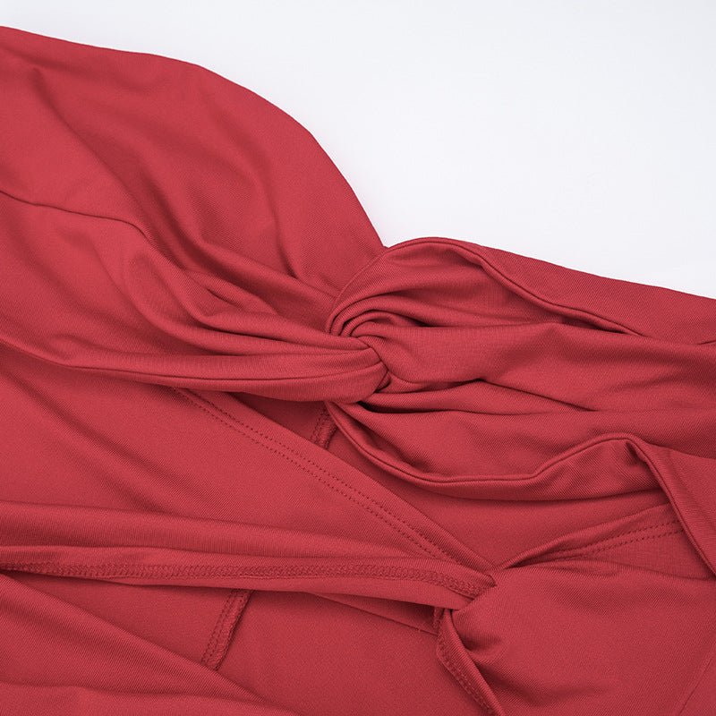 Strapless Cutout Jumpsuit - TayDiane