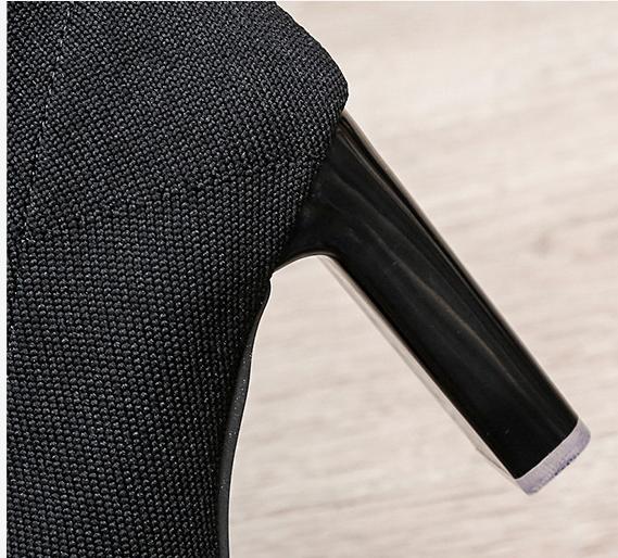 Stretch Knit Sock Ankle Boots - TayDiane