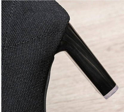 Stretch Knit Sock Ankle Boots - TayDiane