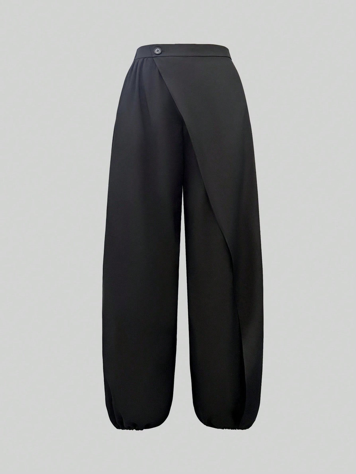 Style In Motion Asymmetric Wide Leg Pants - Taydiane