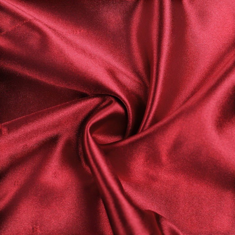 Sultry Off - Shoulder Ruched Satin Maxi Dress - Taydiane