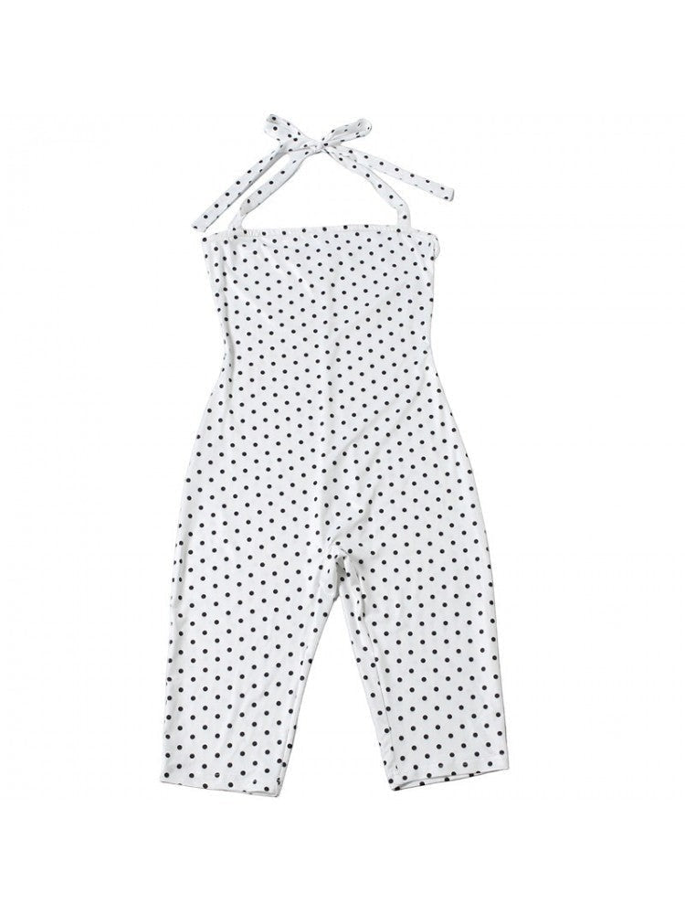 Sweet Escape Polka Dot Capri Romper - Taydiane