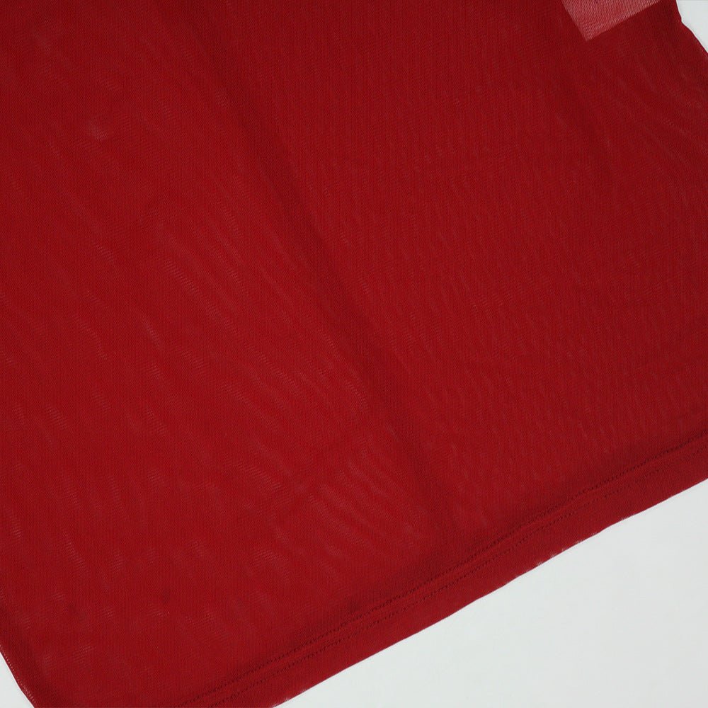 Sweetheart Mesh Tube Maxi Dress - Taydiane