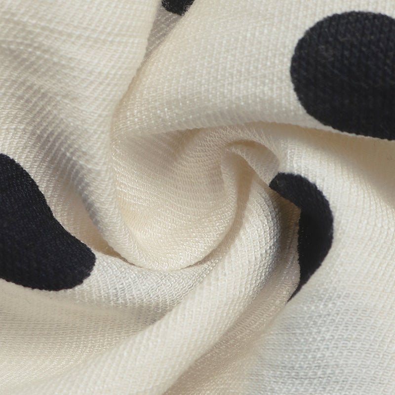 The Dot Élégance Blouse - Taydiane
