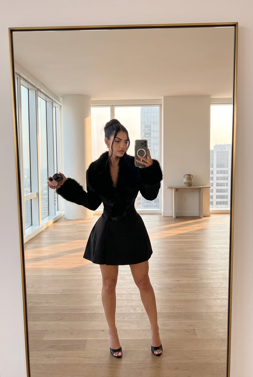 The Grand Entrance Blazer Dress - Taydiane