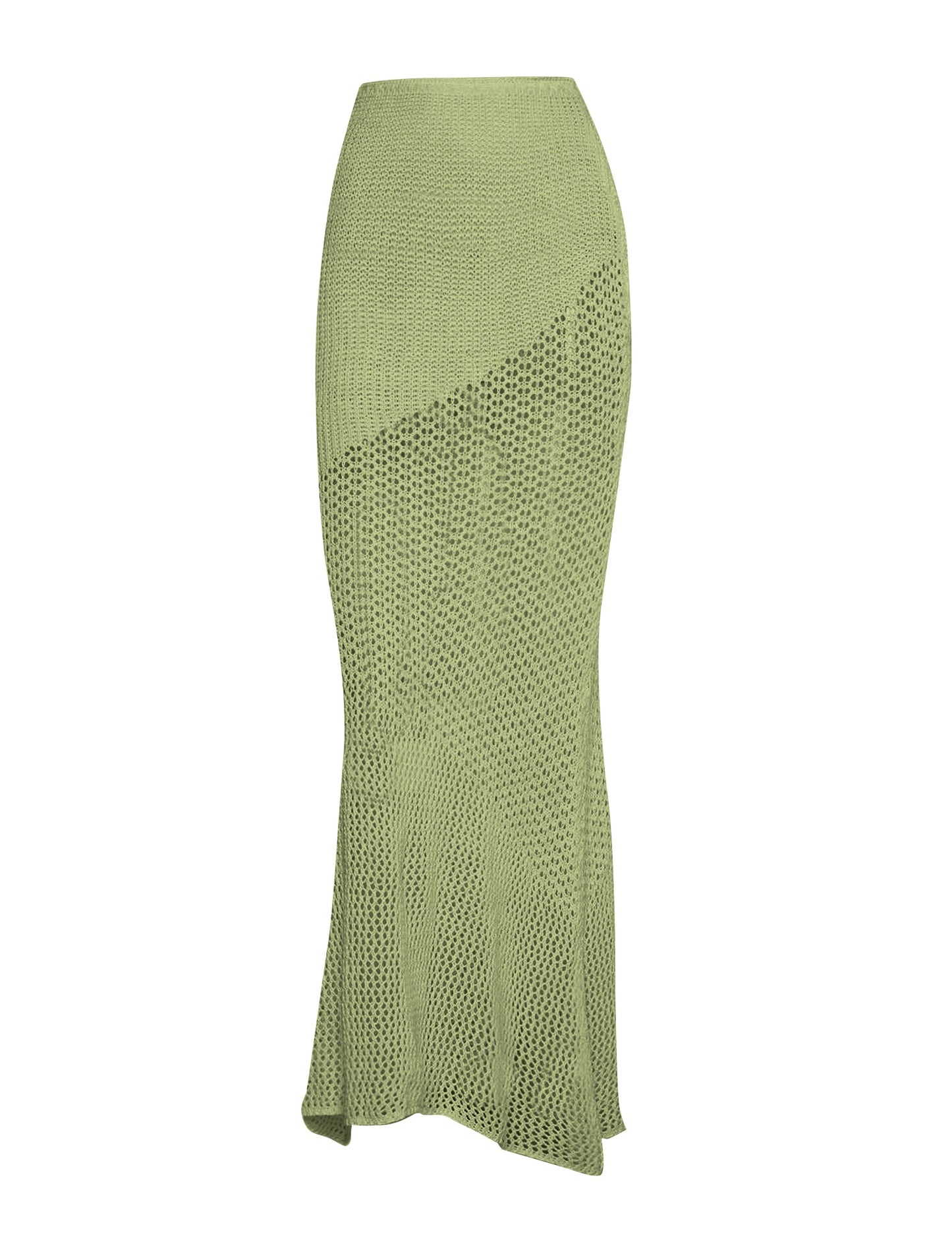 Tied Long Sleeve Top and Skirt Cover Up Set - TayDiane