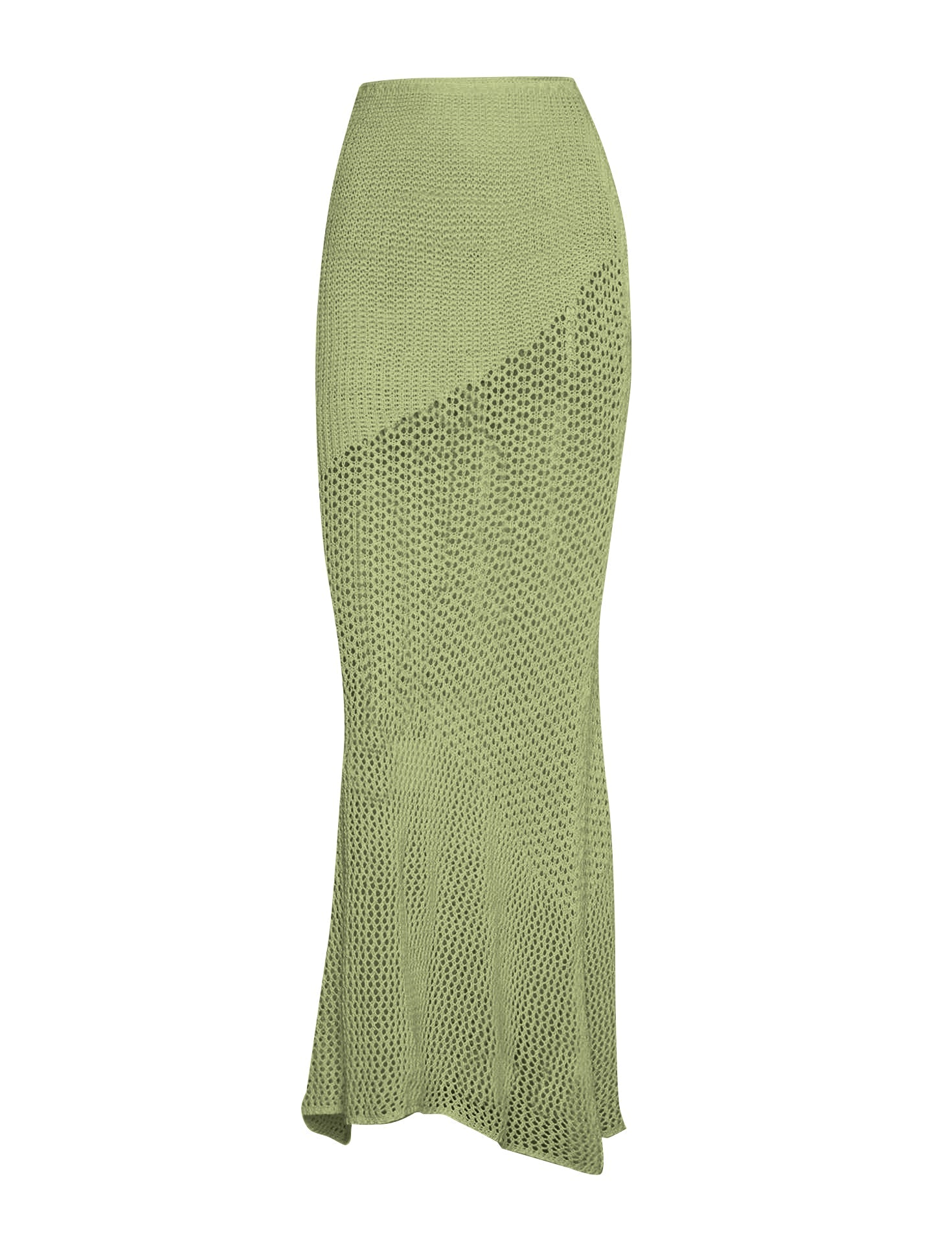 Tied Long Sleeve Top and Skirt Cover Up Set - TayDiane