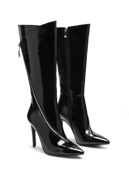 TSAROH ZIP AROUND CALF BOOT - TayDiane