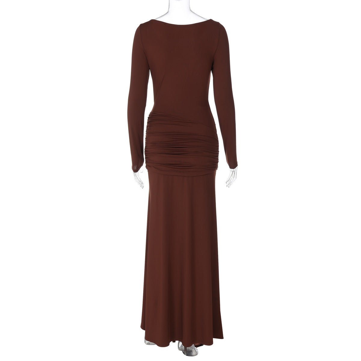 Twist - Front Cutout Maxi Dress - Taydiane