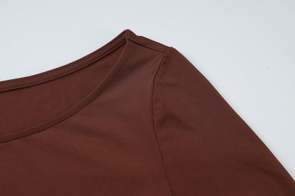 Twist - Front Cutout Maxi Dress - Taydiane