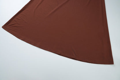 Twist - Front Cutout Maxi Dress - Taydiane