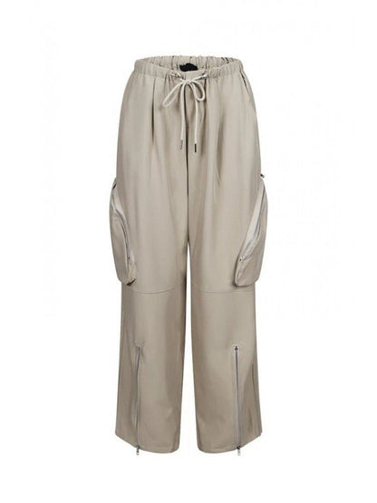 Urban Zip Detail Cargo Pants - TayDiane