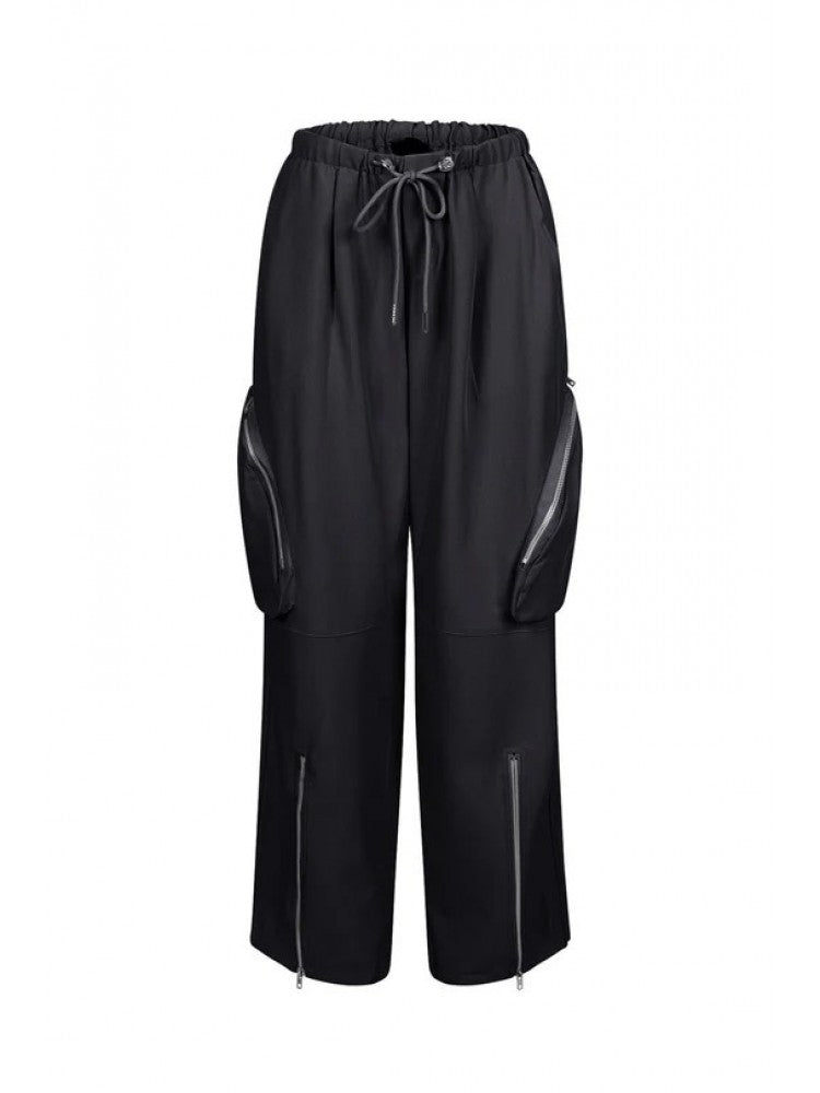 Urban Zip Detail Cargo Pants - TayDiane