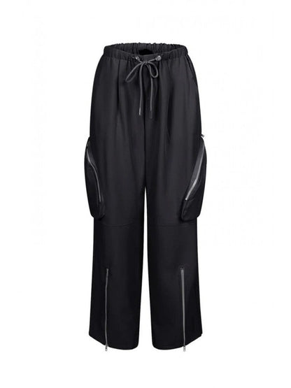 Urban Zip Detail Cargo Pants - TayDiane