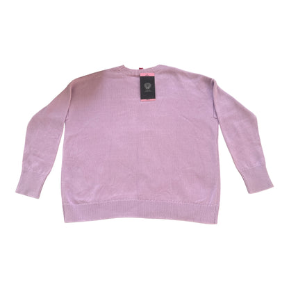 Vince Camuto Lavender Floral Bunny Sweater – Small - Taydiane