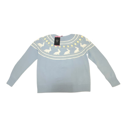 Vince Camuto Light Blue Bunny Knit Sweater – Small - Taydiane