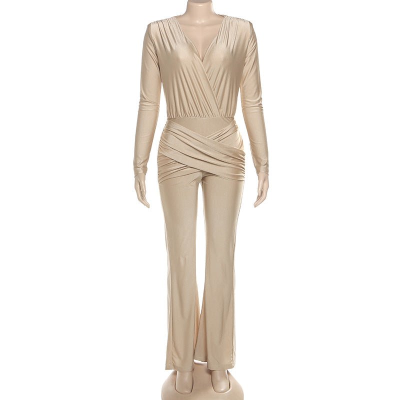 Vixen Plunge Jumpsuit - TayDiane